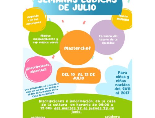 SEMANAS LUDICAS DE JULIO