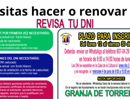 AVISO IMPORTANTE DNI